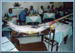 Serata pesce spada - Hotel La Luna - Ischia
